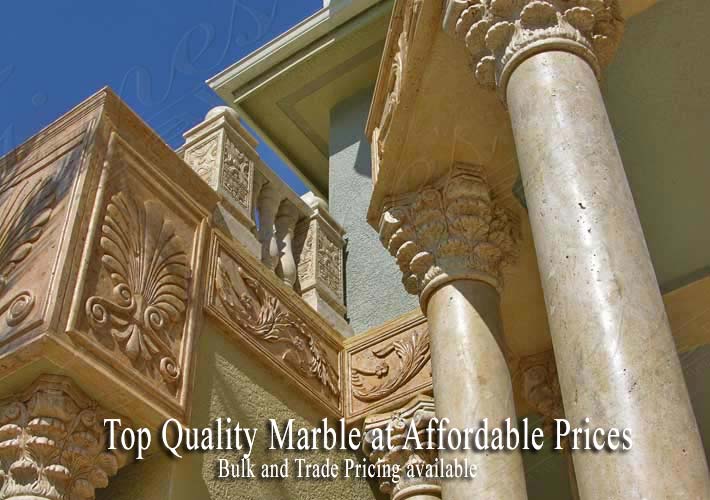 Top Quality Custom Made Architectural Marble Products